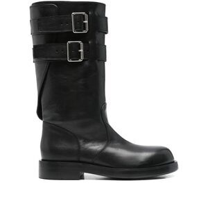 Ann Demeulemeester Women "Osmo" Rounded Boots With Belts